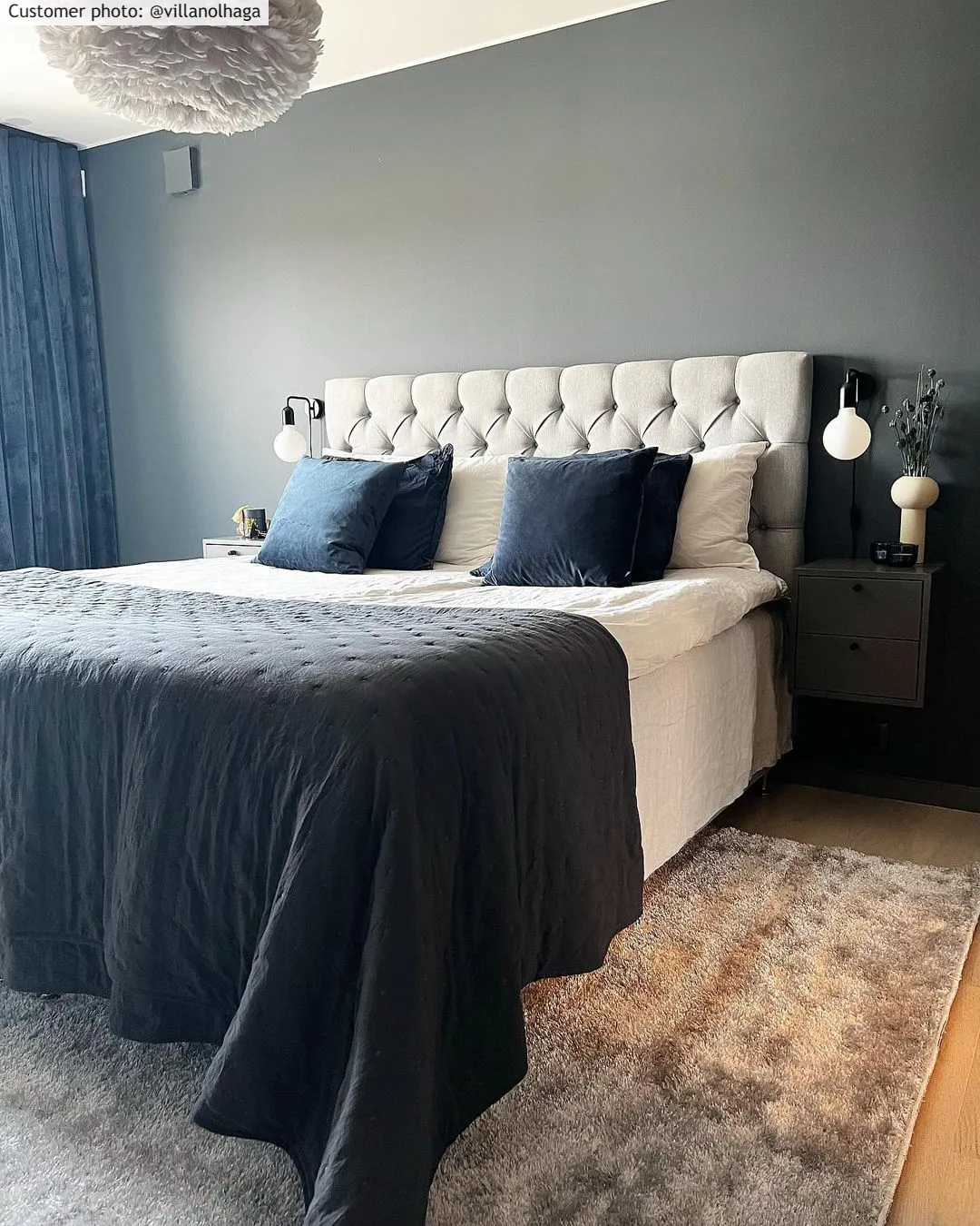 Hoogpolig Vloerkleed - Cosy (zilver) 6 Hoogpolig Vloerkleed - Cosy (zilver) - Afbeelding 4