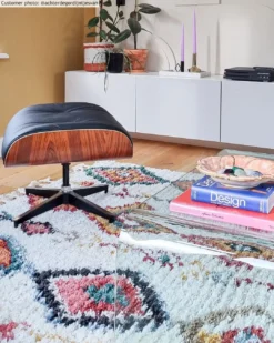 Hoogpolig Vloerkleed - Sezze (beige/multi) -Tapijt Winkel xxachterdegordijntjesvansezze2.jpg