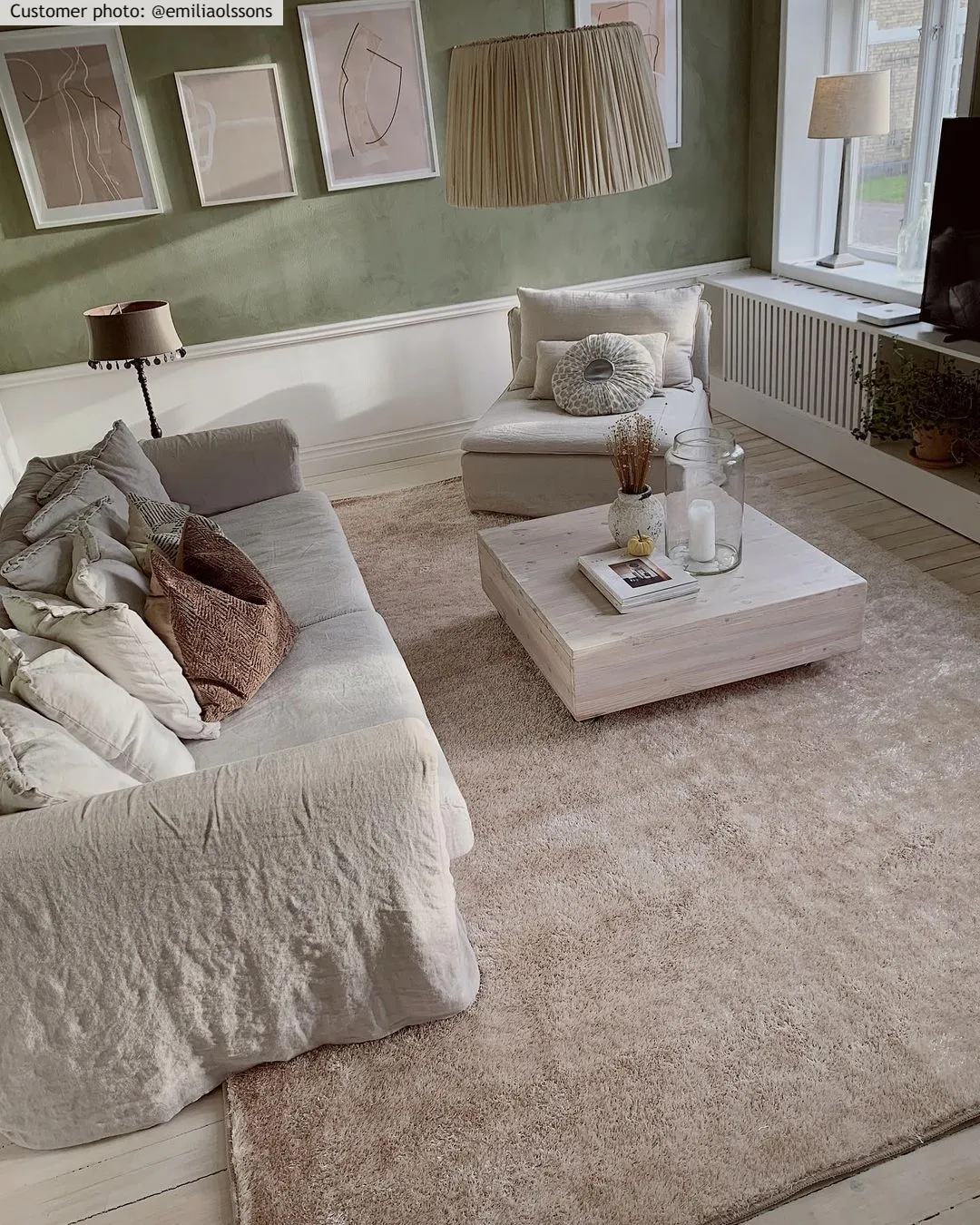 Hoogpolig Vloerkleed - Cosy (beige) 15 Hoogpolig Vloerkleed - Cosy (beige) - Afbeelding 13