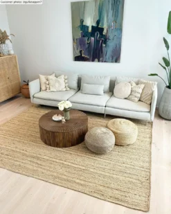 Jute-vloerkleed - San Francisco (jute) -Tapijt Winkel xxgullatoppen7 flatanjute1.jpg