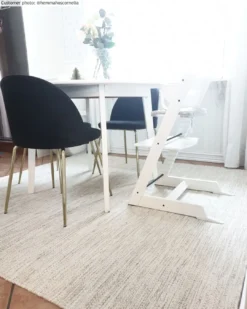 Wollen-vloerkleed - Dhurry (natuur) -Tapijt Winkel xxhemmahoscornelia dhurrynatur.jpg