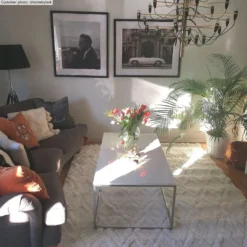 Hoogpolig Vloerkleed - Everett (offwhite) -Tapijt Winkel xxhomebylark everett.jpg