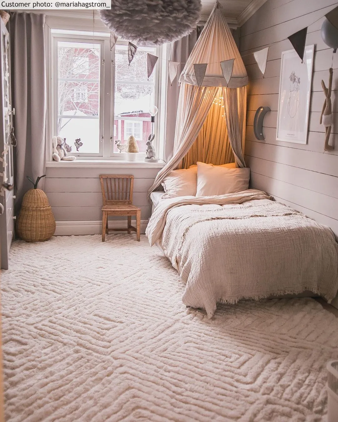 Hoogpolig Vloerkleed - Monti (offwhite) 9 Hoogpolig Vloerkleed - Monti (offwhite) - Afbeelding 7