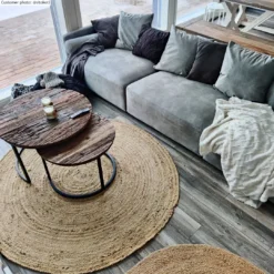 Ronde Vloerkleden - San Francisco (jute) -Tapijt Winkel xxsitokoti sanfransiscojute.jpg