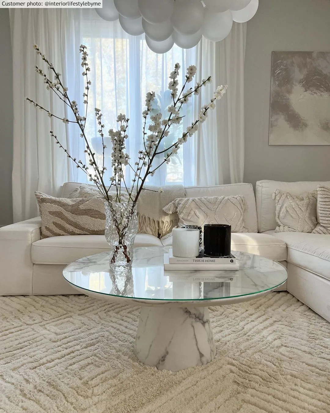 Hoogpolig Vloerkleed - Monti (offwhite) 7 Hoogpolig Vloerkleed - Monti (offwhite) - Afbeelding 5