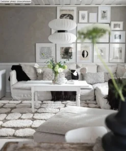 Hoogpolig Vloerkleed - Fondi (grijs) 20 Hoogpolig Vloerkleed - Fondi (grijs) -Tapijt Winkel xxxtessjohansenfondigra2.jpg