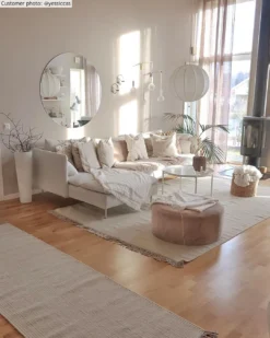 Wollen-vloerkleed - Bibury (cream) -Tapijt Winkel yessiccas biburycream1.jpg