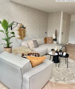 Ronde Vloerkleden - Fondi (beige) -Tapijt Winkel zeeuwshuysjefondibeige 75046.jpg