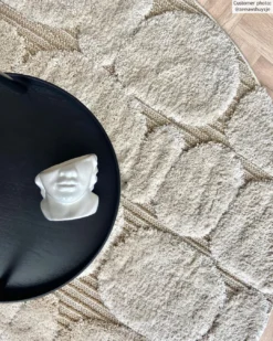 Ronde Vloerkleden - Fondi (beige) -Tapijt Winkel zeeuwshuysjefondibeigerund.jpg