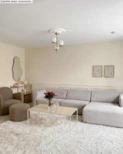 Hoogpolig Vloerkleed - Cosy (beige) 32 Hoogpolig Vloerkleed - Cosy (beige) -Tapijt Winkel zeynorella cosybeige.jpg